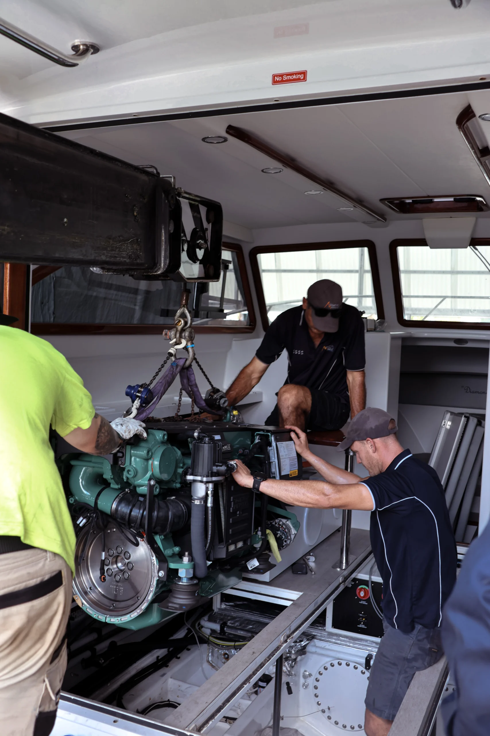 Engine repowers
